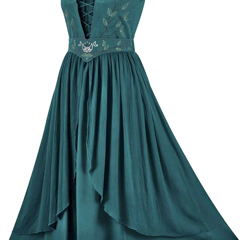 HolyClothing Danu limited edition Teal Peacock
